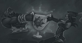 Bras de fer héroïque Hearthstone