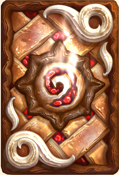 Dos de carte Hearthstone - Pie