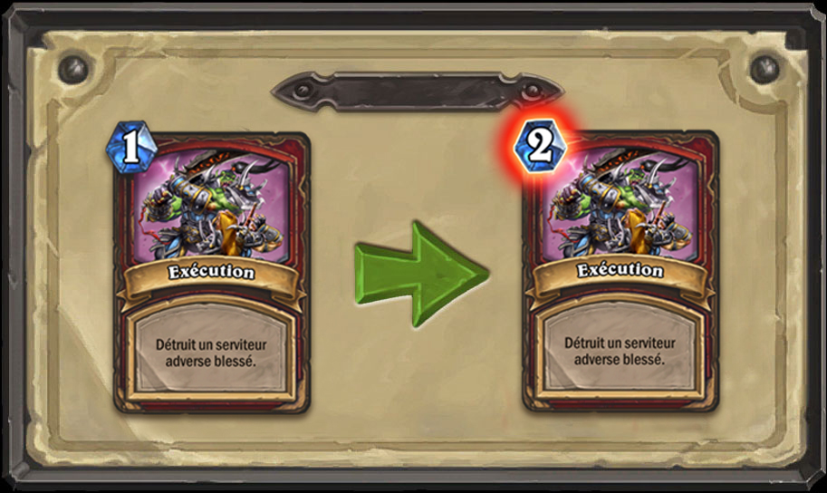 Modification carte Hearthstone Exécution