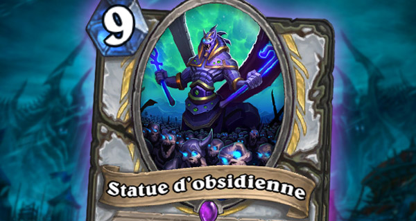 statue d'obsidienne : le serviteur pretre du trone de glace