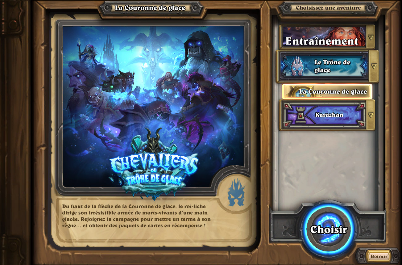 L'extension Trône de glace dispose de sa part d'aventure