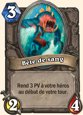 Carte Hearthstone Bête de sang