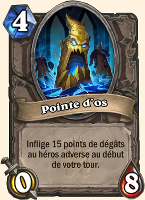 Carte Hearthstone Pointe d'os