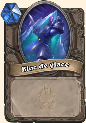 Carte Hearthstone Bloc de glace