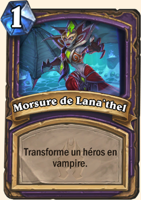 Carte Hearthstone Morsure de Lana'thel