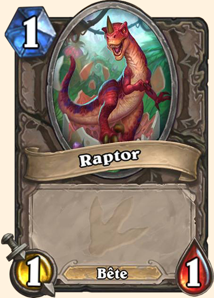 Raptor Un'Goro Hearthstone