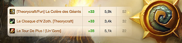 Liste des decks Un'Goro