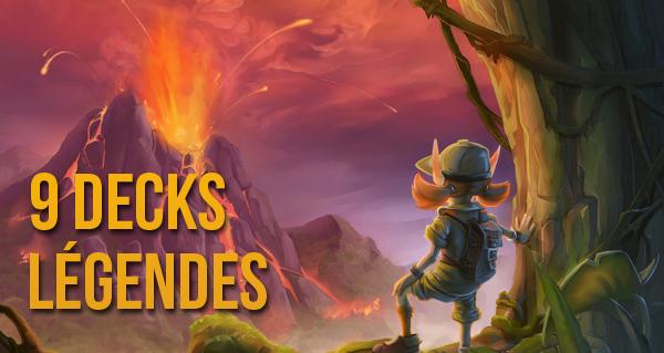 un'goro : 9 decks legendes standards