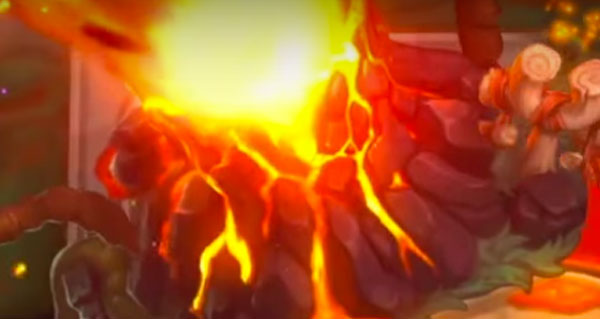hearthstone : activer l'animation secrete du plateau un'goro