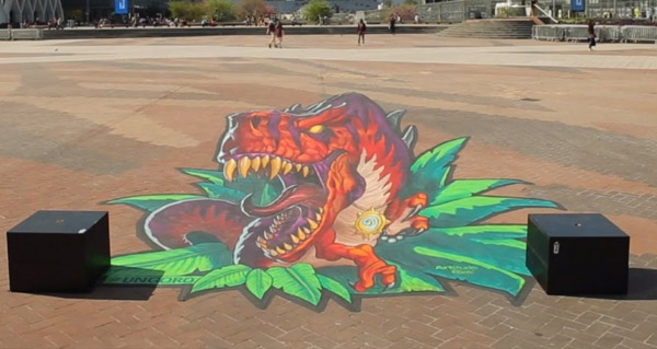 voyage au centre d'un'goro : street art a la defense jusqu'au 14 avril