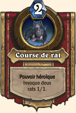 Pouvoir héroïque Rat géant Course de rat