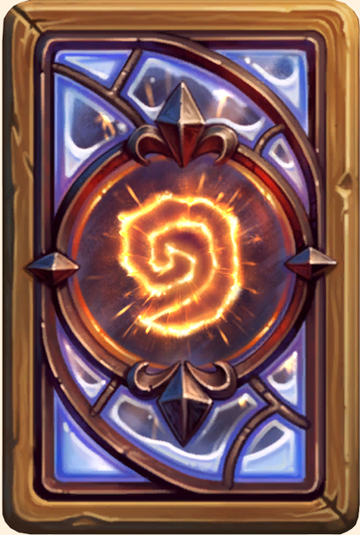 Dos de carte Hearthstone - Givrefeu