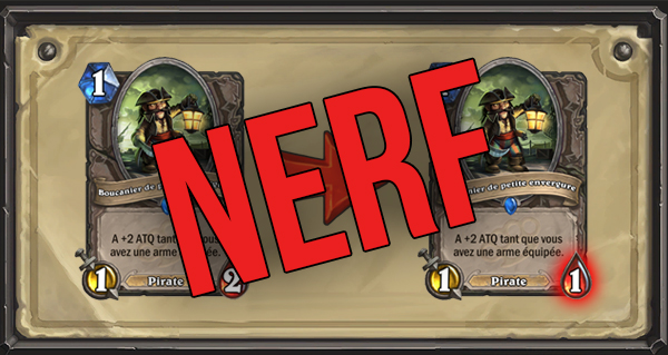 hearthstone : nouveaux paliers de progression, et nouvel equilibrage de cartes