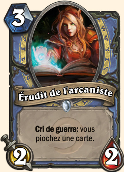 Carte Hearthstone - extension créée par un fan
