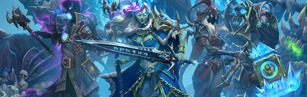 Les neuf héros principaux de Hearthstone deviennent des Chevaliers de la mort