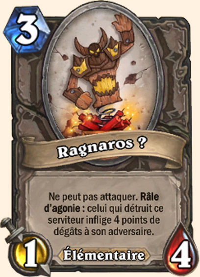 Ragnaros ? Hearthstone - Bras de fer