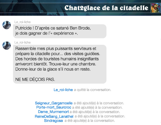 Le Chat2glace de la citadelle, partie 1