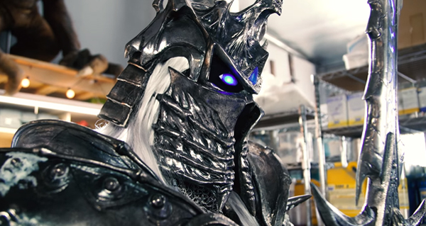 la conception de l'armure du roi-liche