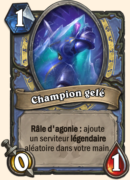 Champion gelé