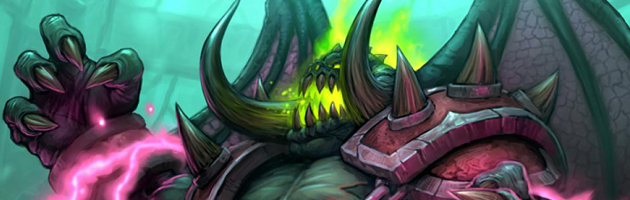 Le seigneur des abîmes Magtheridon sous le contrôle d