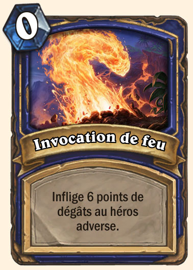 invocation feu hearthstone