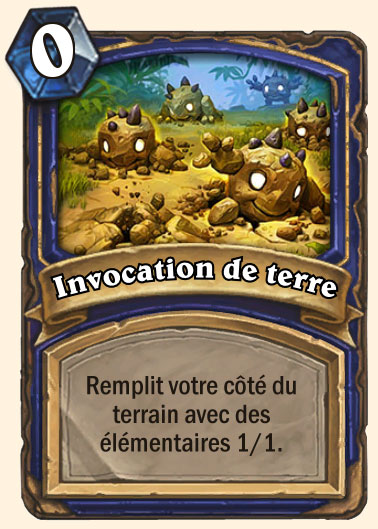 invocation eau hearthstone
