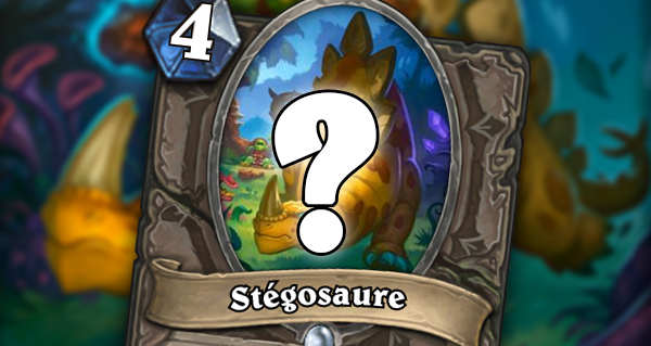un'goro : carte stegosaure un token et aussi une carte a collectionner ?
