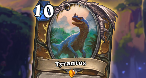 un'goro : carte legendaire druide tyrantus