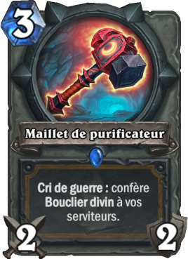 Carte Hearthstone - Maillet de purificateur