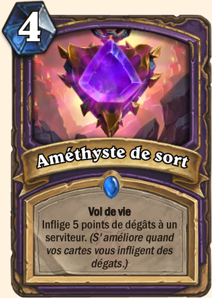 Carte Hearthstone - Améthyste de sort