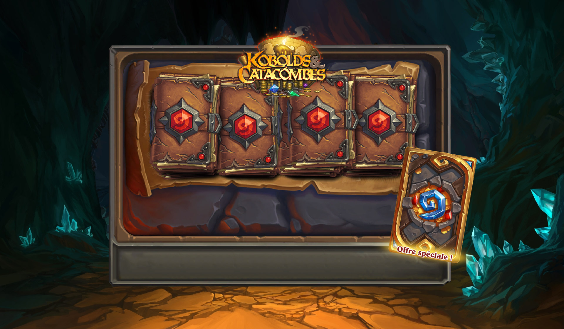 Obtenez jusqu'à 6 boosters Kobolds et Catacombes gratuits