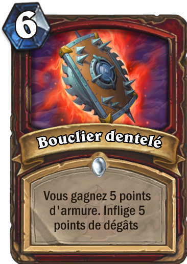 Carte Hearthstone - Bouclier dentelé