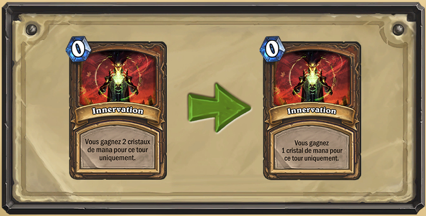 Modifications pour la carte Innervation au patch 9.1