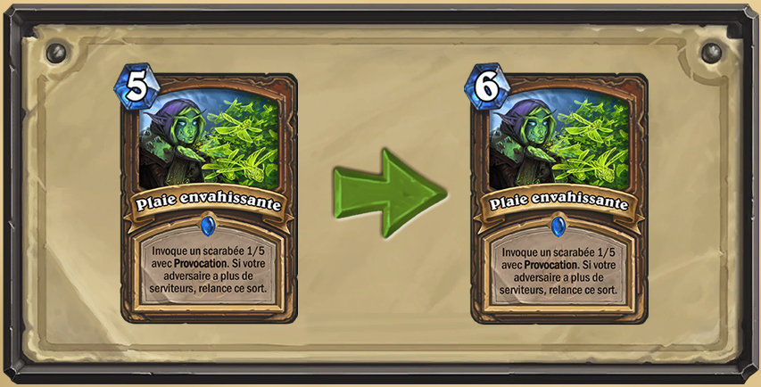 Modifications pour la carte Plaie envahissante au patch 9.1