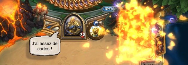 Rien de plus amusant que de brûler les cartes adverses !