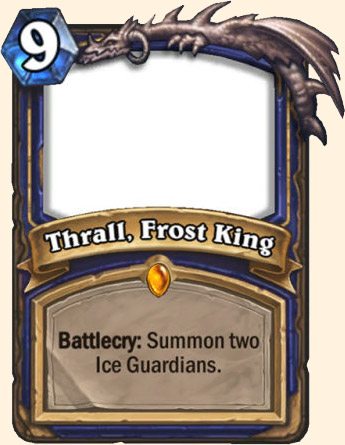 Carte Hearthstone concept Chevalier de la mort