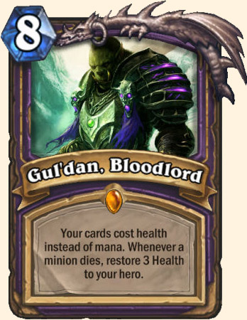 Carte Hearthstone concept Chevalier de la mort