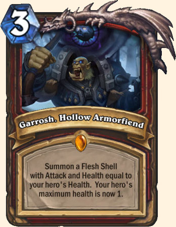 Carte Hearthstone concept Chevalier de la mort