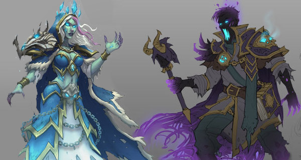 trone de glace : blizzard devoile le concept des cartes heros