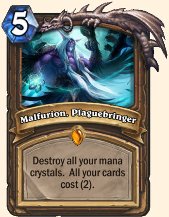 Carte Hearthstone concept Chevalier de la mort