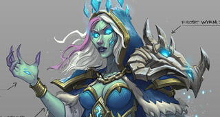 Concept Jaina liche de givre