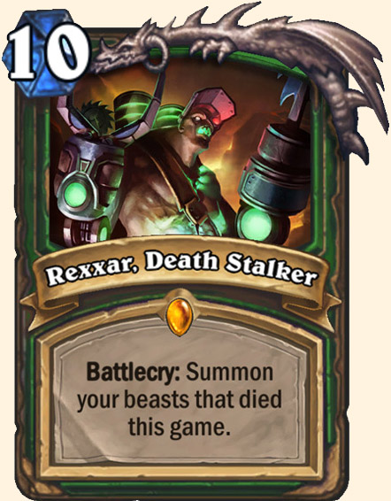 Carte Hearthstone concept Chevalier de la mort