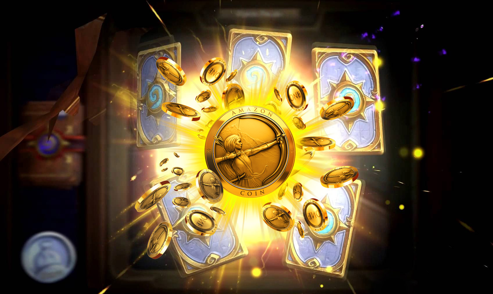 Les Amazon Coins permettent d'acheter des cartes Hearthstone