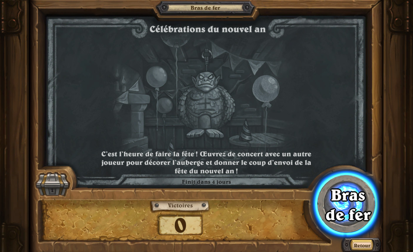 Bras de fer Célébrations du nouvel an