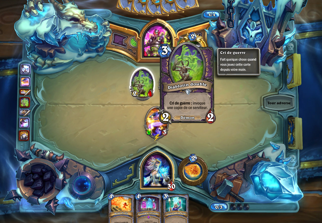 Jouez avec des modèles de decks pour le bras de fer de la semaine