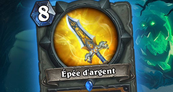 bois maudit : une arme de qualite rare pour le paladin