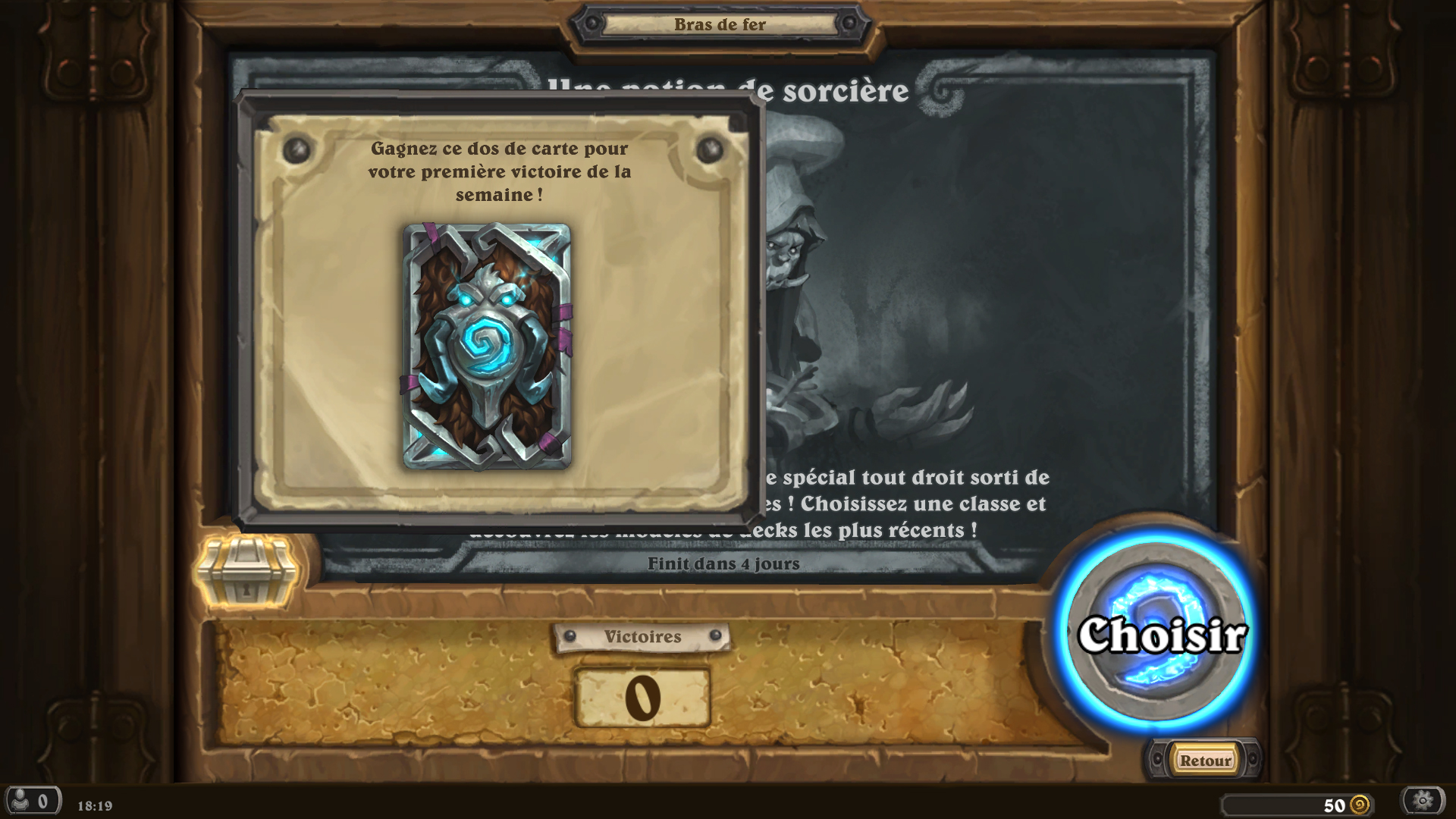 Dos de carte Année du mammouth