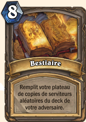 Carte Hearthstone - Bestiaire
