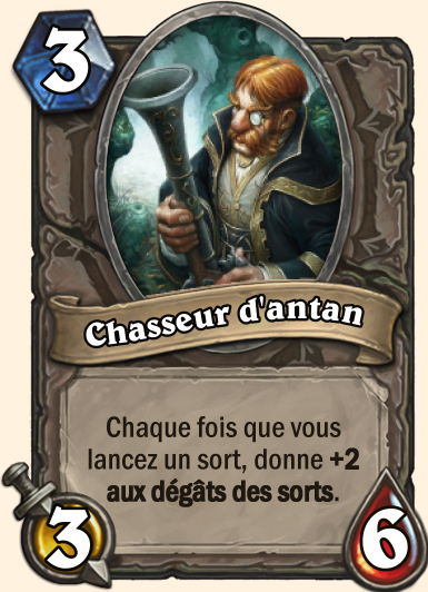 Carte Hearthstone - Chasseur d'antan