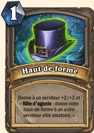 Carte Hearthstone - Haut-de-forme